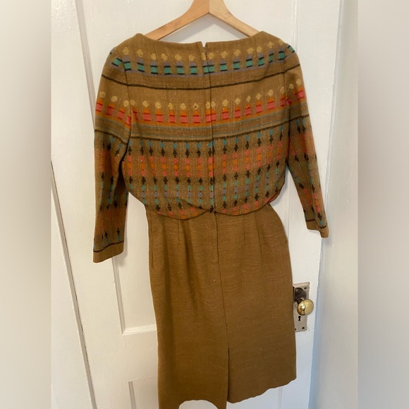 Vintage wool dress - Saks Fifth Avenue - Picture 3 of 4